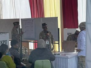 Prabowo-Gibran Unggul di TPS 10 Tempat Jokowi Nyoblos