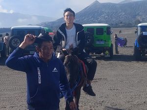 Bromo Sepi Saat Pemilu 2024, Banyak Wisatawan-Warga Lokal Pilih Nyoblos