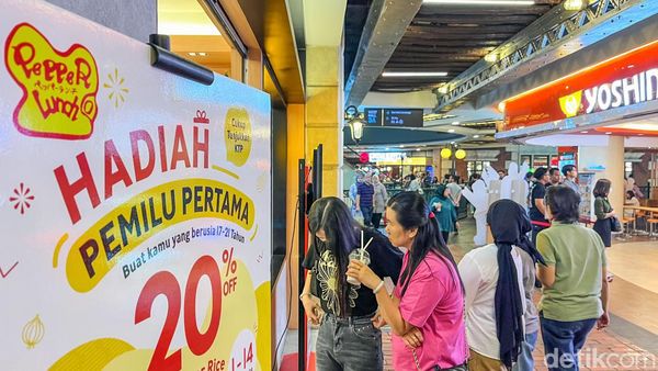 Pesta Diskon Anti Golput Diserbu Pengunjung, Begini Potretnya