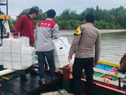Distribusi Logistik Pemilu di Pulau Terluar Tarakan Dipastikan Lancar