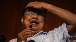 Potret JK Usai Disambangi AMIN Bahas Hasil Quick Count