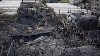 Potret Kehancuran di Rafah Usai Dibombardir Israel