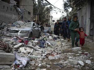 AS Kirim Kapal Bantuan ke Gaza Usai Biden Janji Bangun Pelabuhan AS Kirim Kapal Bantuan ke Gaza Usai Biden Janji Bangun Pelabuhan