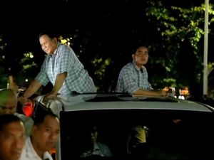 Prabowo-Gibran Tiba di Istora Senayan untuk Berpidato