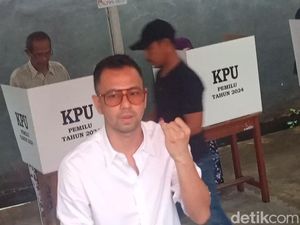 Raffi Ahmad Jawab soal Pakai Baju Putih saat Nyoblos