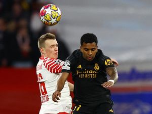 Babak I RB Leipzig Vs Real Madrid Tanpa Gol