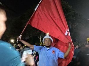 Puasnya Relawan Prabowo Sambut Hasil Quick Count: Ini Keputusan Rakyat