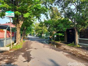 Jelang Coblosan, Kediaman Gibran di Solo Terlihat Lengang