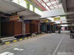 Pedagang Pilih Tutup untuk Nyoblos, Pasar Rejowinangun Magelang Lengang