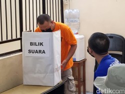 Cerita Pengalaman Pertama 2 Tahanan Nyoblos di Polres Bantul