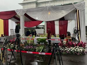 Begini Suasana TPS Tempat Jokowi-Iriana Nyoblos Begini Suasana TPS Tempat Jokowi-Iriana Nyoblos