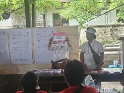Prabowo-Gibran Menang di TPS Ketua Pemenangan Ganjar-Mahfud Klungkung