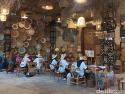 Estetik! TPS Sadang Kulon Progo Berhias Kerajinan Serat Alam