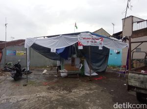 TPS di Tasikmalaya Ambruk Usai Diterjang Hujan dan Angin Kencang