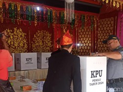 Gaet Minat Pemilih, TPS 1 Usung Nuansa Adat Bengkulu