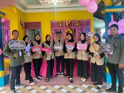 TPS di Pinrang Dikonsep Valentine untuk Gaet Pemilih Pemula