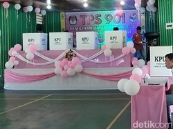 TPS Warga Binaan Lapas Polman Bertema Valentine, Pemilih Diberi Cokelat