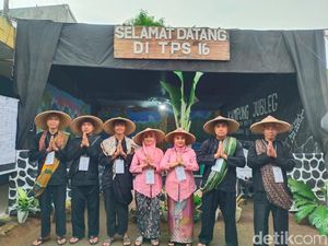 Potret Keunikan TPS di Sukabumi, Nuansa Jadul hingga Valentine