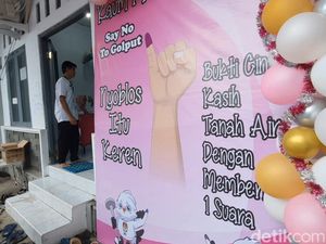 Merasakan TPS Bertema Valentine di Tasikmalaya, Hari Kasih Suara