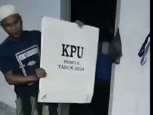 Klarifikasi KPU Sampang soal Viral Warga Emosi Duga Surat Suara Tercoblos
