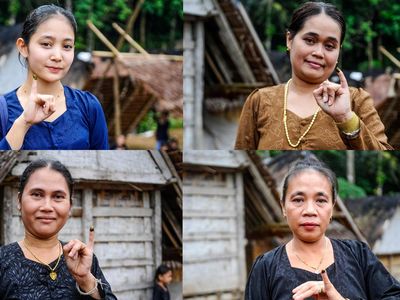 Warga di Desa Wisata Badui juga Ikut Salurkan Hak Pilihnya