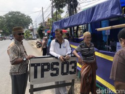 Coblosan di TPS 03 Pandanwangi Malang Terhenti gegara Surat Suara Habis