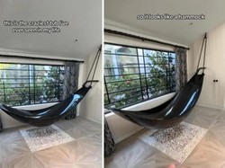 Viral di Sosmed Bathtub Melayang Mirip Hammock, Kok Bisa?