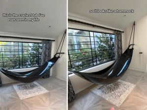 Viral di Sosmed Bathtub Melayang Mirip Hammock, Kok Bisa? Viral di Sosmed Bathtub Melayang Mirip Hammock, Kok Bisa?