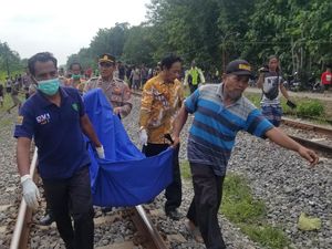 Pulang dari Pasar, Ibu di Ngawi Tewas Tertabrak KA Sancaka