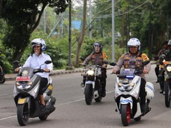 Kapolres-Walkot Dumai Patroli Keliling Kota Cek Perhitungan Suara di TPS