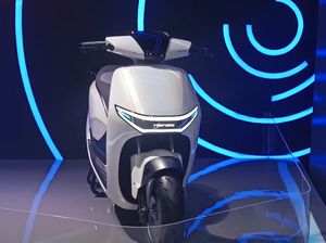 Keren! Wujud Honda SC-e Mejeng di IIMS 2024