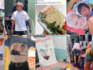 10 Foto Lucu dan Kocak Saat Nyoblos Pemilu, Ada-ada Aja!