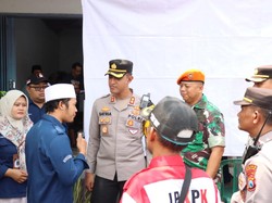 Polisi-TNI Magetan Blusukan Pastikan Aman Usai Coblosan