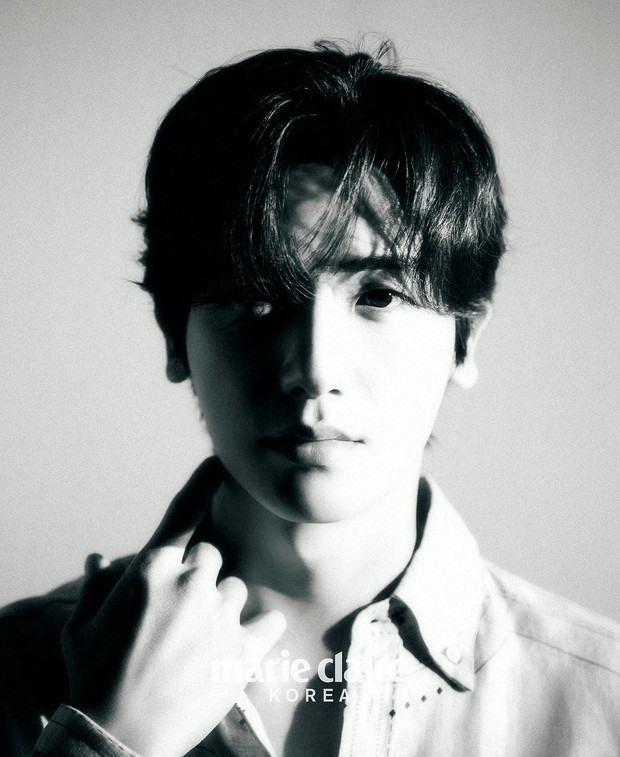Potret Park Hyung Sik dalam pemotretan bersama Marie Claire