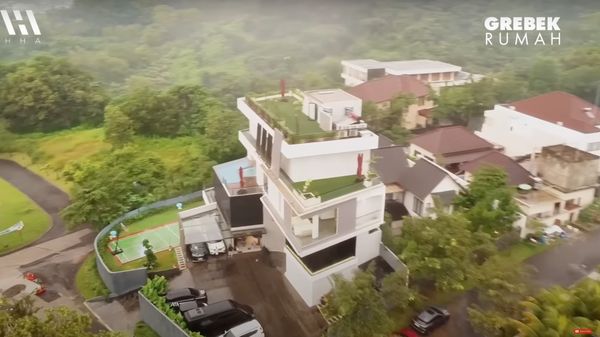 10 Potret Rumah Baru Rp 50 M Verrel Bramasta, Asri Dengan View Pegunungan