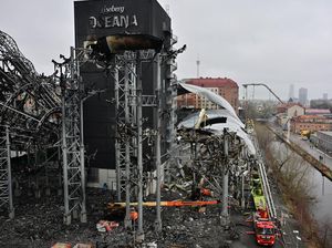 Begini Kondisi Taman Hiburan Terbesar Swedia Setelah Kebakaran Besar