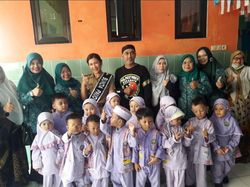 Perjuangan Bripka Amin Dirikan TK-PAUD untuk Warga Tak Mampu di Surabaya