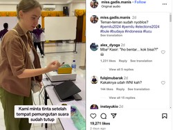 Viral Cewek Bule Pamer Jari Bertinta untuk Berburu Diskon