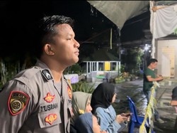 Kisah Polisi Gorontalo Bertugas di TPS Sampai Tuntas Meski Rumah Kebakaran
