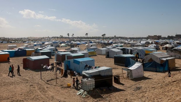 Kamp Rafah yang ditinggali warga Gaza/Foto: dok. ABC News Kamp Rafah yang ditinggali warga Gaza