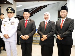 Khofifah Optimis Adhy Karyono Mampu Tingkatkan Capaian Kinerja Pemprov Jatim