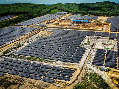 Penampakan PLTS IKN Yang Akan Beroperasi 29 Februari