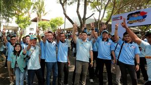 Potret Relawan Pilar 08 Jatim Menangkan Prabowo-Gibran Raih 60% Suara