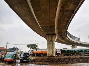 Progres Terkini Pembangunan Jembatan Layang Ciroyom