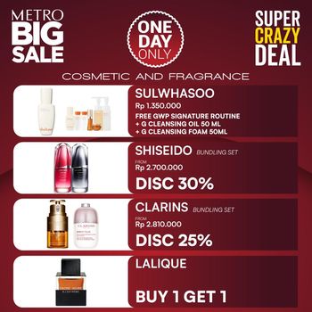 Promo Metro Big Sale
