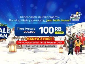 Ajak Keluarga Main Salju, Tiket Lebaran di Trans Snow World Bekasi Cuma 100 Ribu Ajak Keluarga Main Salju, Tiket Lebaran di Trans Snow World Bekasi Cuma 100 Ribu
