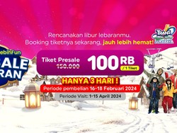 Tiket Presale Lebaran Trans Snow World Surabaya Cuma Rp 100 Ribu, Gas Rek!