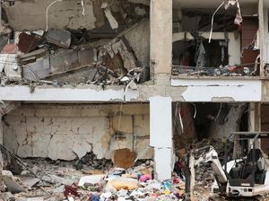 Video: Rudal Israel Hantam Gedung di Kota Nabatieh Lebanon, 5 Tewas