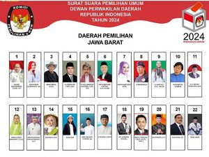 Pose Tak Biasa Para Calon DPD Dapil Jabar di Surat Suara Pose Tak Biasa Para Calon DPD Dapil Jabar di Surat Suara