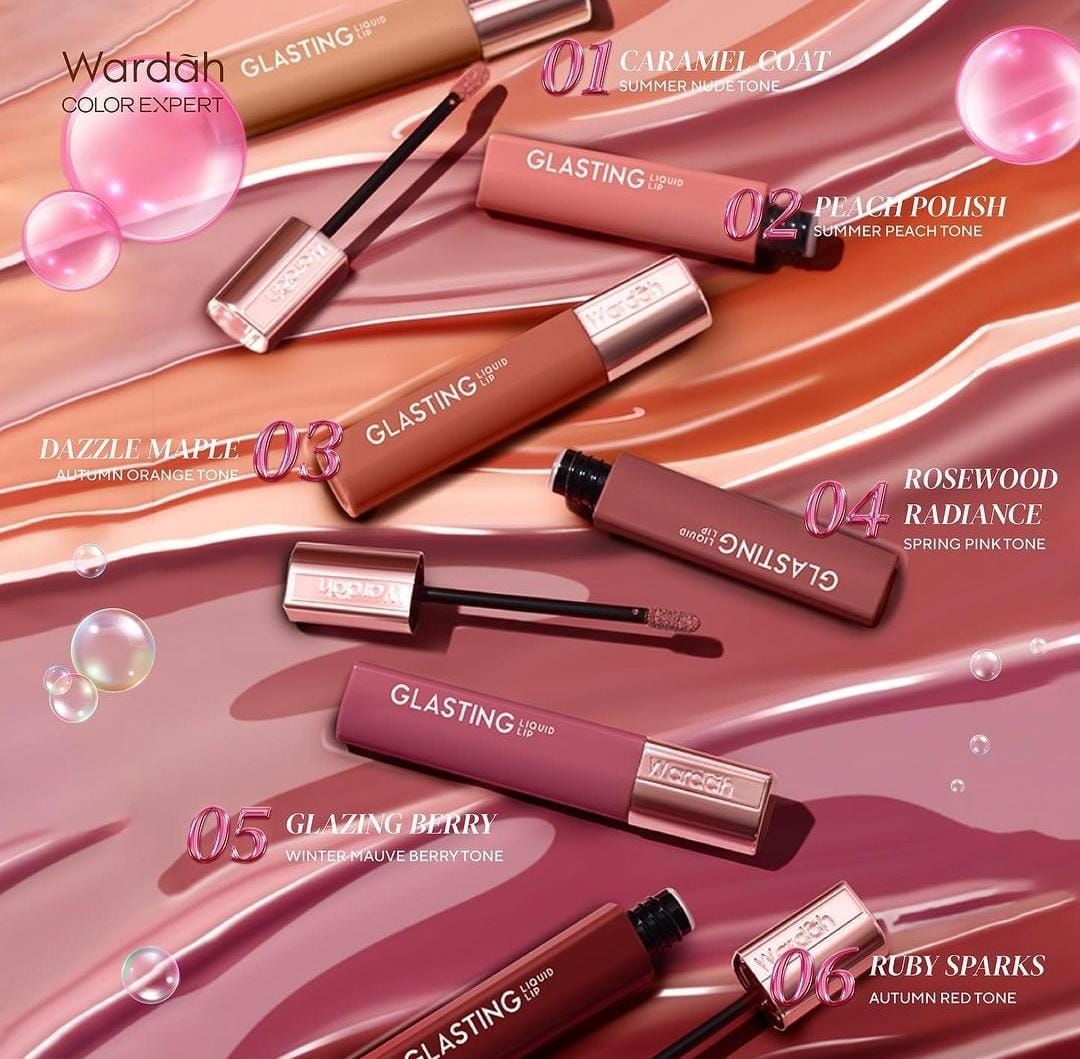 Wardah Glasting Liquid Lip